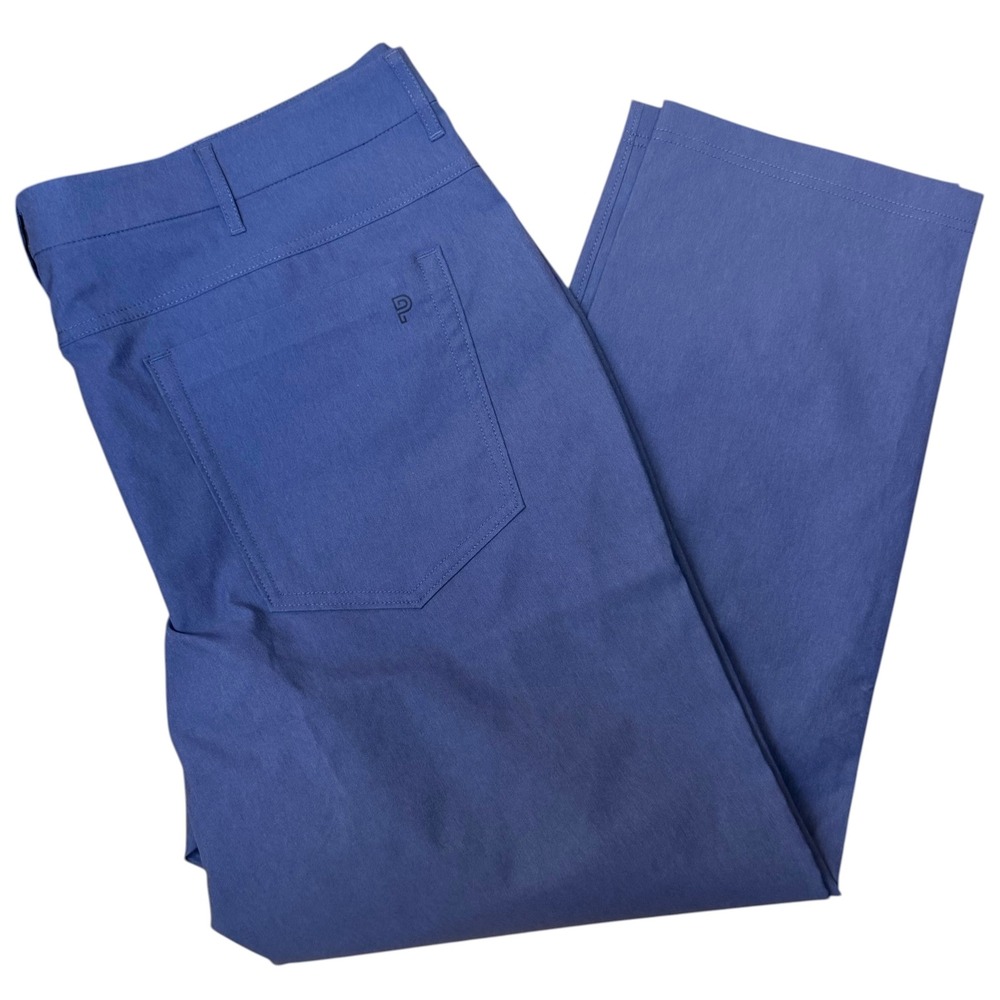 Public Rec Pants Mens 40/30 Blue Workday Pant Performance Chino Trousers‎ Golf